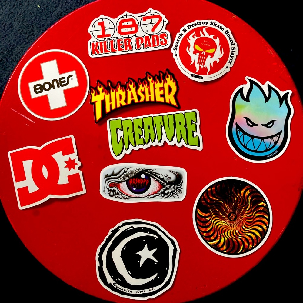 Skateboarding Sticker Pack